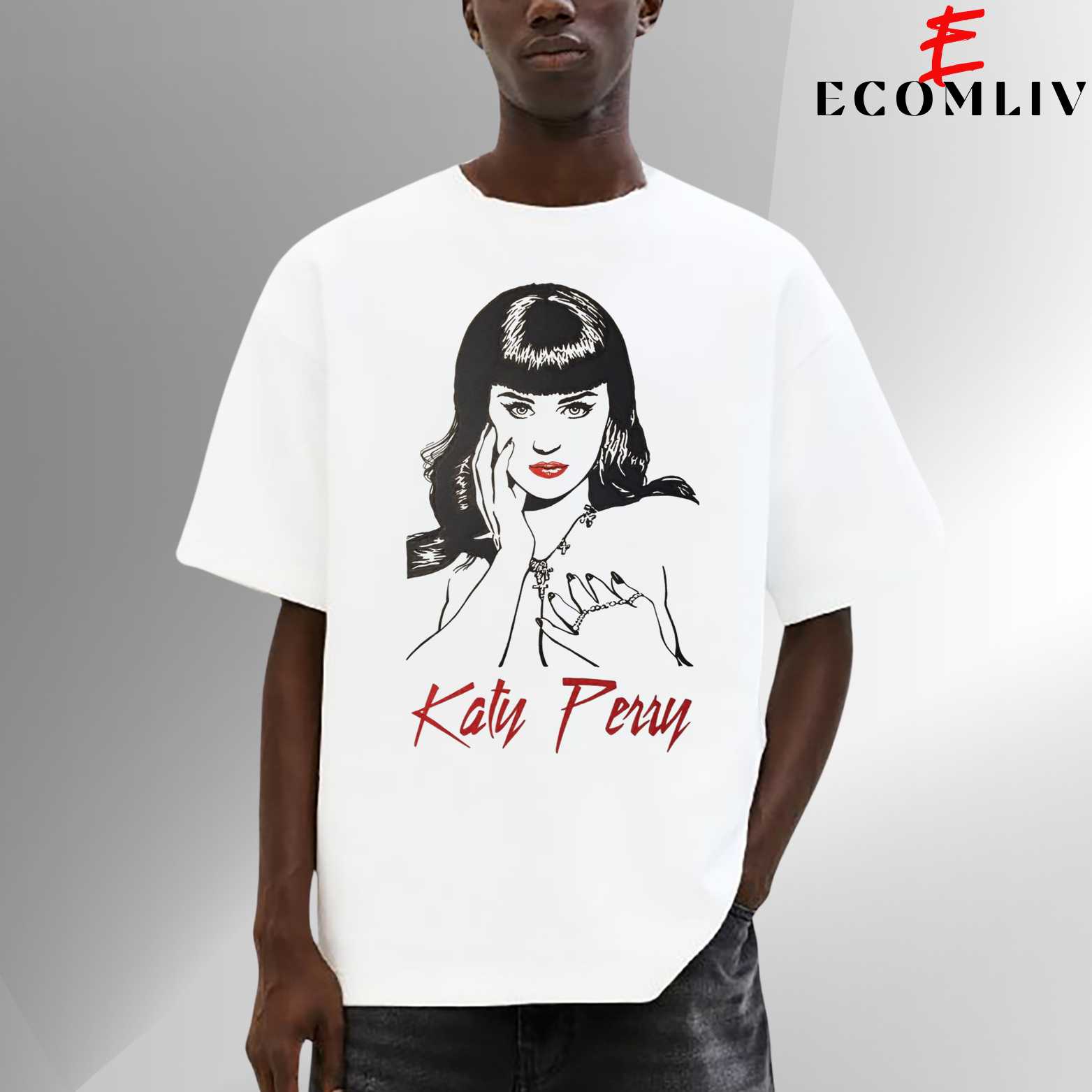 Katy Perry Vintage T Shirt, Pop Music Tee, Unisex Streetwear Shirt